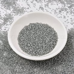 MIYUKIデリカビーズ  シリンダー  日本製シードビーズ  11/0  （db2393)内側は銀染色  1.3x1.6mm  穴：0.8mm  約2000PCS /ボトル  10 G /ボトル&nbsp;SEED-JP0008-DB2393