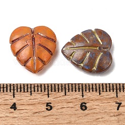 Painted Glass Beads Strands&nbsp;GLAA-Z021-07B