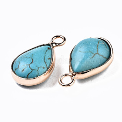 Synthetic Turquoise Pendants&nbsp;G-S359-279