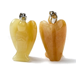 Natural Topaz Jade Pendants&nbsp;G-C095-03P-07