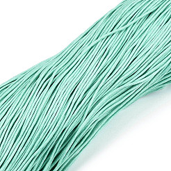 ワックスコットンコード  アクアマリン  1.5mm  約360ヤード/バンドル（330m /バンドル）&nbsp;YC-S007-1.5mm-201