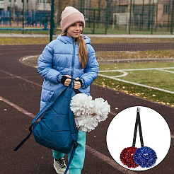 3Pcs Polyester & Plastic Cheer Pom Holder&nbsp;FIND-UN0010-42B