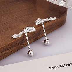 Brass Stud Earrings for Women&nbsp;WGD599F-01