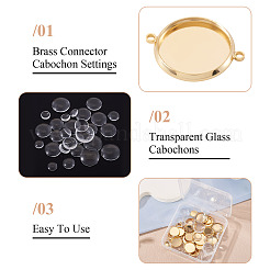 DIY Connector Charm Making Kits&nbsp;DIY-TA0013-59
