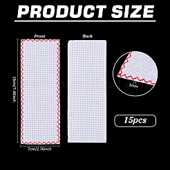 Cotton Bookmarks for Cross Stitch Making&nbsp;DIY-WH0759-26F
