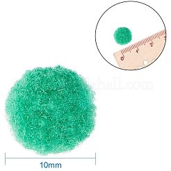 10mmの多色のポンポンズボール約2000個のDIYの人形工芸品の飾り&nbsp;AJEW-PH0001-10mm-M