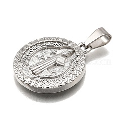 304 Stainless Steel Pendants&nbsp;STAS-B086-10E-P