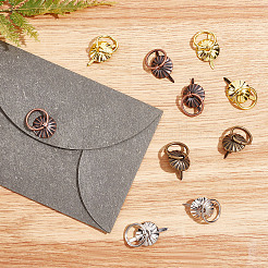 40個 4スタイル アイアン ラウンドキャビネットハンドル プルノブ  ミックスカラー  27~30mm  10個/スタイル&nbsp;FIND-GF0003-80