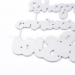 Carbon Steel Cutting Dies Stencils&nbsp;DIY-I083-05P