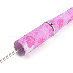 Valentine's Day Theme Heart Pattern Plastic with Iron Ball-Point Pen&nbsp;FIND-D032-01D