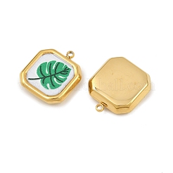 Printed 304 Stainless Steel Pendants&nbsp;STAS-P419-07G-05