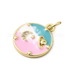 Rack Plating Brass Pendants&nbsp;KK-A268-24G
