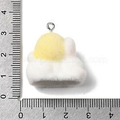 Easter Opaque Resin Pendants&nbsp;LS-RESI-F062-03E