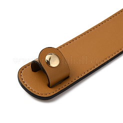 Imitation Leather Bag Strap Covers&nbsp;FIND-WH0044-56B