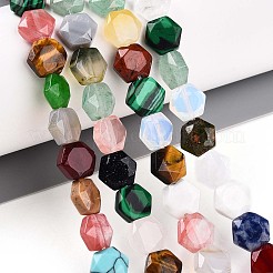 Natural & Synthetic Mixed Stone Beads Strands&nbsp;G-WH0034-05