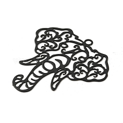 Spray Printed 430 Stainless Steel Pendants&nbsp;STAS-P359-01E