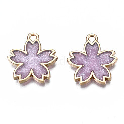 Rack Plating Alloy Epoxy Resin Pendants&nbsp;PALLOY-T083-02D