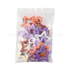 10Pcs Spray Painted Alloy Swivel Snap Hook Clasps&nbsp;FIND-FS0004-55