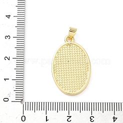 Brass Enamel Pendants&nbsp;KK-B141-49G-02