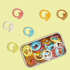 60Pcs 6 Colors Plastic Knittings Tool&nbsp;DIY-CP0012-73