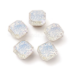 Flat Back Glass Rhinestone Cabochons&nbsp;X-RGLA-P030-03B-M