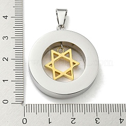 Ion Plating(IP) 304 Stainless Steel Pendants&nbsp;STAS-M329-02G
