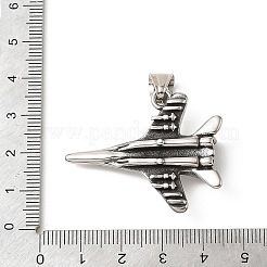 304 Stainless Steel Pendants&nbsp;STAS-F363-04AS
