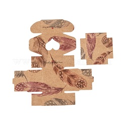 Rectangle Foldable Creative Kraft Paper Gift Box&nbsp;CON-B002-05A-02