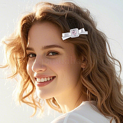 亜鉛合金と鉄のワニ口ヘアクリップ  女性と女の子のためのヘアアクセサリー  混合図形  13~60x34~80x11.5~15mm&nbsp;PHAR-SP0001-04B