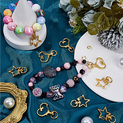 20 Sets 2 Styles Alloy Swivel Clasps&nbsp;FIND-SC0021-37