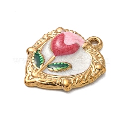304 Stainless Steel Enamel Pendants&nbsp;STAS-A092-01E-G