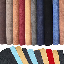 10Pcs 10 Colors PU Leather Fabric&nbsp;FIND-CL0001-16B