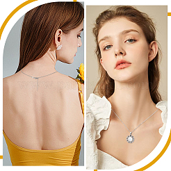 12Pcs 3 Styles 304 Stainless Steel Cable Chain Adjustable Slider Necklaces&nbsp;NJEW-NB0001-36P