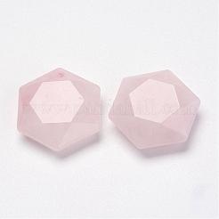 Natural Rose Quartz Pendants&nbsp;G-P264-08