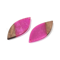 Resin & Wood Big Pendants&nbsp;WOOD-F015-12F