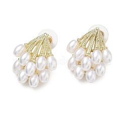 Alloy Stud Earrings for Women&nbsp;AL-CBA1D11-02G