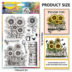 PVC Plastic Clear Stamps&nbsp;DIY-WH0631-0714