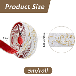 PVC Self-Adhesive Flexible Molding Trim&nbsp;AJEW-WH0348-636B