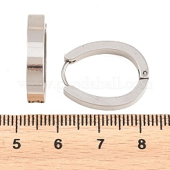 201 Stainless Steel Hoop Earrings&nbsp;EJEW-T056-03P-03