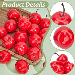 20Pcs Mini Foam Imitation Apples&nbsp;DJEW-SP0001-32