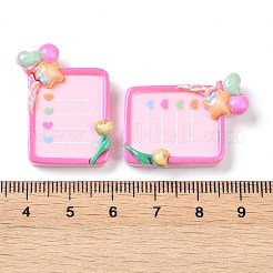 Opaque Resin Decoden Cabochons&nbsp;CRES-O002-01F
