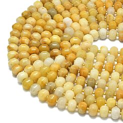 Natural Topaz Jade Beads Strands&nbsp;G-P573-B15-01