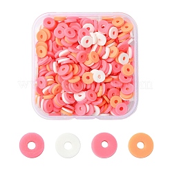 1 Strand Handmade Polymer Clay Beads Strand&nbsp;CLAY-YW0001-85
