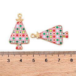 Christmas Theme Rack Plating Alloy Pendants&nbsp;FIND-M020-02E-G