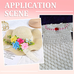 40Pcs Polyester Ornament Accessories&nbsp;AJEW-SP0003-84