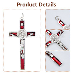 Zinc Alloy Enamel Big Pendants&nbsp;FIND-WH0367-706B