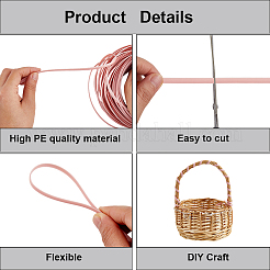 30M Plastic Imitation Cane Wire Cord&nbsp;OCOR-GF0005-40D