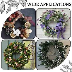 2Pcs Round Iron Wreath Frames&nbsp;AJEW-SP0002-95