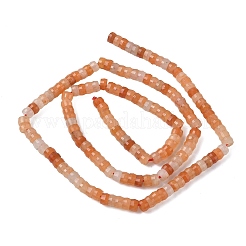 Natural Red Aventurine Heishi Beads Strands&nbsp;G-A299-A02-01
