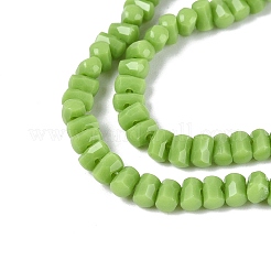 Opaque Glass Beads Strands&nbsp;GLAA-Q107-01A-A03